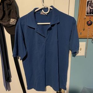Blue Lacoste polo